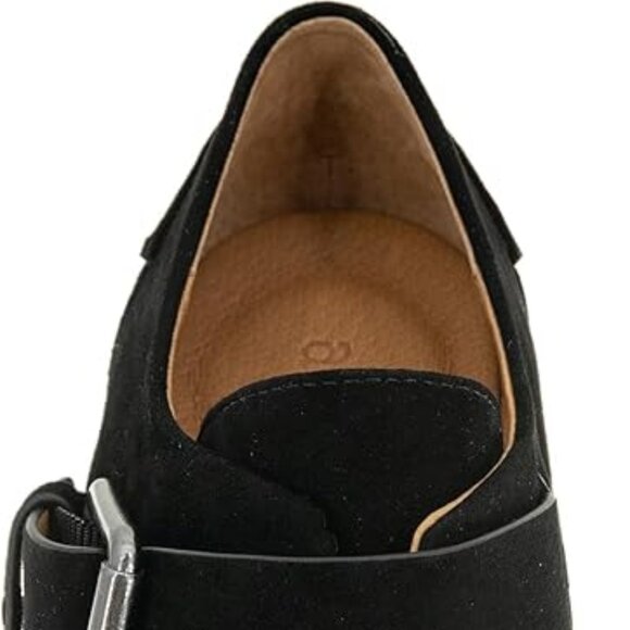 NEW GENTLE SOULS Bestie Suede Shooties black for women 663mn - Picture 9 of 13